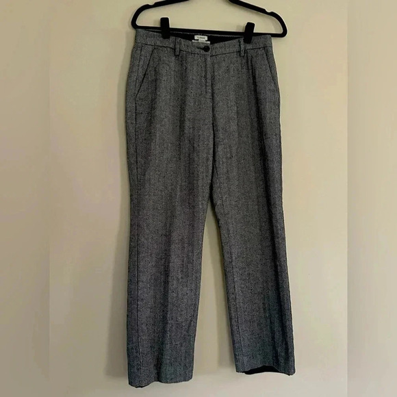 L.L. Bean Pants - Vintage LL Bean Wool Herringbone Trousers – 8P